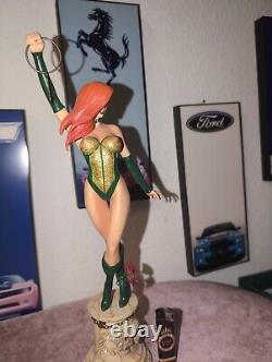 40CM Resin Figure Hand Painted CLAYBURN CS MOORE DAWN VARIANT EDITION STATUE Red