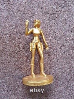 60 LARA CROFT MIDAS GOLD Tomb Raider Atlas Editions figure STATUE Xmas Gift