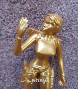 60 LARA CROFT MIDAS GOLD Tomb Raider Atlas Editions figure STATUE Xmas Gift