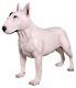 85cm Life Size Bull Terrier Dog Statue Resin English Terrier Pet Animal Figure