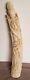 ANTIQUE VINTAGE Huge Carved CHINESE Figure Ivory Color