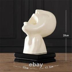 Abstract Individuality Resin Head Figure Statue Sculpture Home Office Decoration