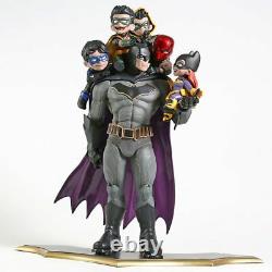 Action Figure Batman Robin Family Statue Model Toy Gift Comics Toy Juguete