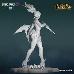 Akali, Resin 19 Scale 220mm Model Kit Painted 3d Printed GK Statue Figure