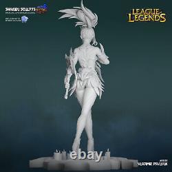 Akali, Resin 19 Scale 220mm Model Kit Painted 3d Printed GK Statue Figure