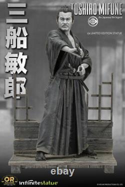 Akira Kurosawa Toshiro Mifune Old & Rare Infinite Statue Sideshow 16 Scale