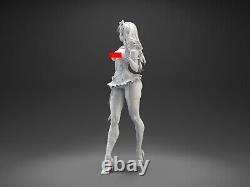 Alice In Wonder World Unpainted Unassembled Resin 3D printed Model Figure NSFW