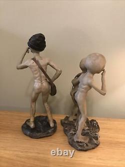 Alien Take Me 2 Your Dealer Resin Statue Figurine Figure Smoking Joint Rare Weed