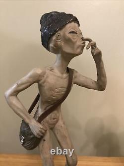 Alien Take Me 2 Your Dealer Resin Statue Figurine Figure Smoking Joint Rare Weed