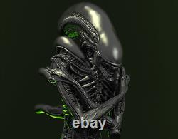 Alien Xenomorph Bust Garage Kit Figure Collectible Statue Handmade Gift Painted