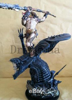 Alien vs. Predator AVP Predator vs Alien Queen Resin GK Action Figure Hot Statue