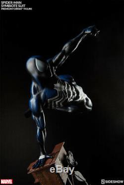 Amazing Spider-man Symbiote Costume Premium Format Figure Statue Sideshow Black