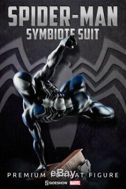 Amazing Spider-man Symbiote Costume Premium Format Figure Statue Sideshow Black