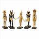 Ancient Gods Of Egypt Set 8.5 Each Handmade Sculpture Assembly