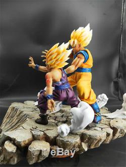 Anime Dragon Ball Z Goku & Gohan Resin Figures Statue 1/6 GK Model Collectible