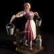 Anna Milkmaiden Figure 3d printed 12k Resin figure unpaint unassembled gk