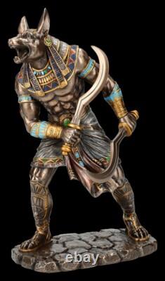 Anubis Figure with Chepesch Swords God of the Dead Veronese Gods Statue