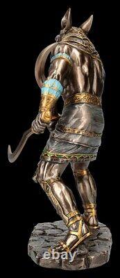 Anubis Figure with Chepesch Swords God of the Dead Veronese Gods Statue