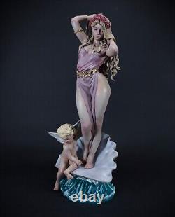 Aphrodite Figure/Statue Greek Mithology Handpainted Printed in 12k resin