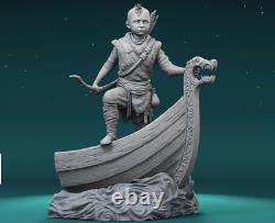 Atreus GOW Bust Garage Kit Figure Collectible Statue Handmade Gift Painted