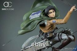 Attack On Titan Levi Vs Female Titan Statue Resin Figure New Oniri. Pre-order