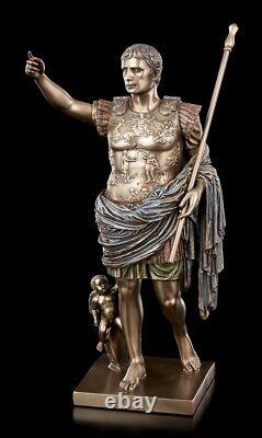 Augustus Figure Roman Emperor Veronese Roman Warlord Decorative Statue