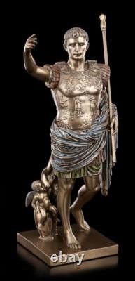Augustus Figure Roman Emperor Veronese Roman Warlord Decorative Statue