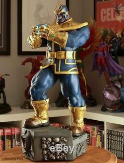 AvengersInfinity War Thanos 1/4 Statue Polystone Marvel Action Figure In Stock