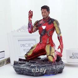 Avengers 4 Iron man Mark 85 1/6 Scale Resin Statue Figure withLED Luminous + Base