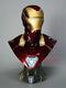Avengers Endgame MK50 Iron Man Bust 1/2 Statue 12'' Resin Figure Collection Gift