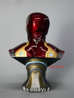 Avengers Endgame MK50 Iron Man Bust 1/2 Statue 12'' Resin Figure Collection Gift