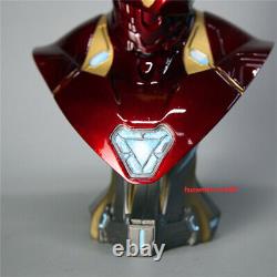 Avengers Endgame MK50 Iron Man Bust 1/2 Statue 12'' Resin Figure Collection Gift