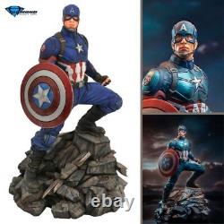 Avengers Endgame Marvel Premier Collection Captain America Statue 12 Figure