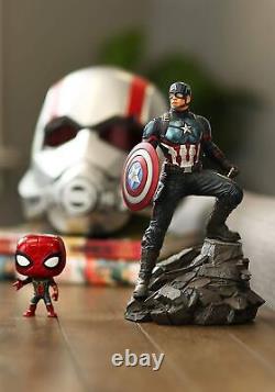 Avengers Endgame Marvel Premier Collection Captain America Statue 12 Figure