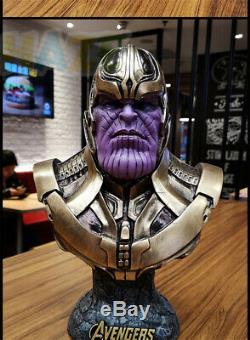 Avengers Infinity War Thanos Figure 1/2 Bust Resin Statue Figure 14 Toys New
