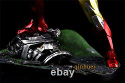 Avengers Iron Man MK6 Figure GK Statue Resin LED Light 19.5inch Ornaments Gift