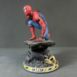 Avengers Spider-Man Captain America's Shield Model Resin Gift 37CM Figure Statue