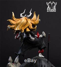 Axe Bleach 1 5 Kurosaki Ichigo GK Resin Figure Battle Diorama Statue Gift 44cm