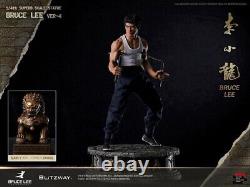 BLITZWAY BRUCE LEE SUPERB STATUE FIGURE 1/4 TRIBUTE VERSION UK Seller