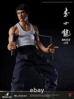 BLITZWAY BRUCE LEE SUPERB STATUE FIGURE 1/4 TRIBUTE VERSION UK Seller