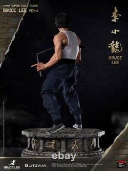 BLITZWAY BRUCE LEE SUPERB STATUE FIGURE 1/4 TRIBUTE VERSION UK Seller