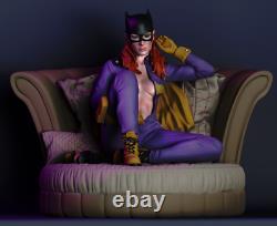 Batgirl Statue (Unpainted Kit) CA3DStudios 8K 3D Printed Resin 10cm to 55cm