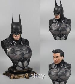 Batman 1/3 Scale Action Arkham Dark Knight Resin Bust Statue Figure 3 Heads