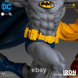 Batman & Robin Dc Comics Iron Studios 1/10 Art Scale Deluxe Statue In Stock New