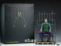 Batman the Dark Knight Heath Ledger Joker premium format figure Sideshow statue