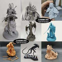 Beautiful Blonde Monroe Resin 16 Model Kit Unpainted 3d Print GK Statue Figure