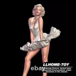Beautiful Blonde Monroe Resin 16 Model Kit Unpainted 3d Print GK Statue Figure