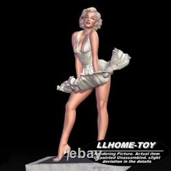 Beautiful Blonde Monroe Resin 16 Model Kit Unpainted 3d Print GK Statue Figure