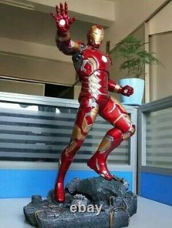 Big zise Marvel Avengers Iron man MK43 50 cm Resin Figure Statue Collect 14