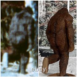 Bigfoot Sasquatch MALE Statue Figure Hand Made Large 7 inch Solid Resin